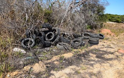 INEA e Prefeitura removem 20 toneladas de lixo da faixa de restinga da Área de Proteção Ambiental de Maricá