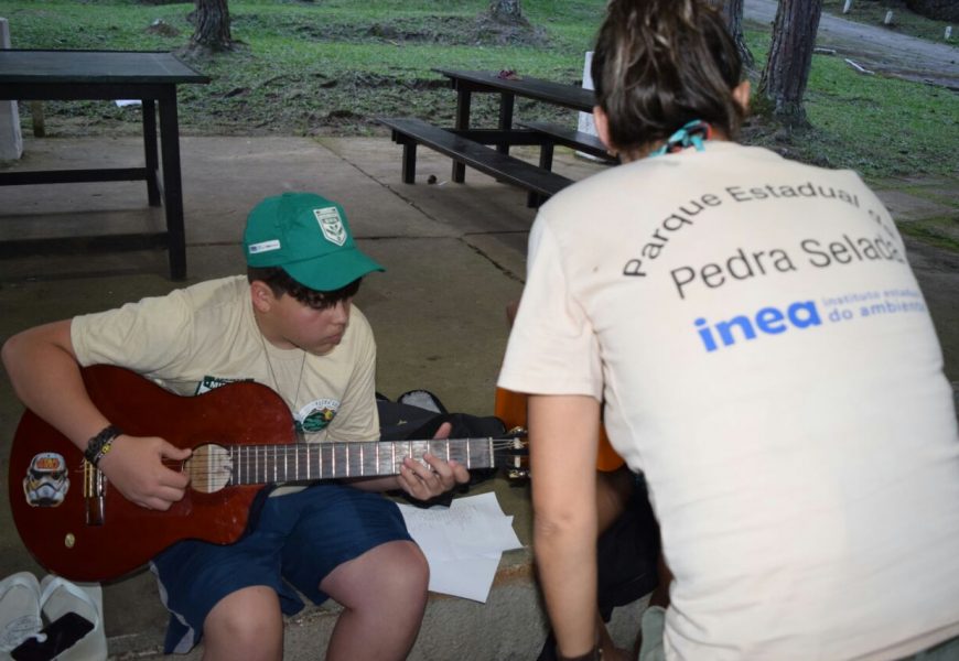 Acampamento mirim ensina técnicas de camping e excursionismo no Parque Estadual Pedra Selada, região Sul Fluminense Acampamento mirim ensina técnicas de camping e excursionismo no Parque Estadual Pedra Selada, região Sul Fluminense