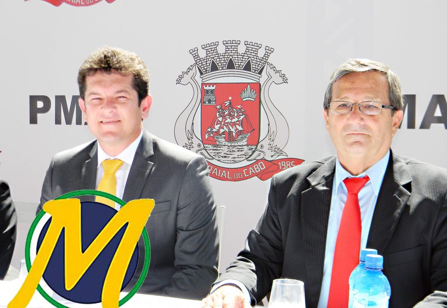 Renatinho Vianna e Serginho Carvalho Tomam Posse em Arraial do Cabo