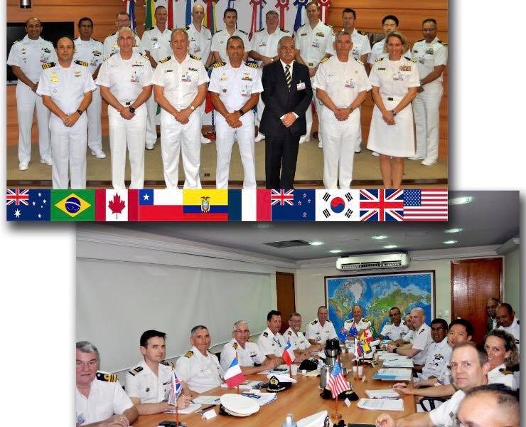 Reunião Anual do PACIOSWG Aconteceu na Sede do Comando do Controle Naval do Tráfego Marítimo, no Rio de Janeiro