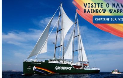 Já imaginou visitar o mais emblemático barco do Greenpeace?