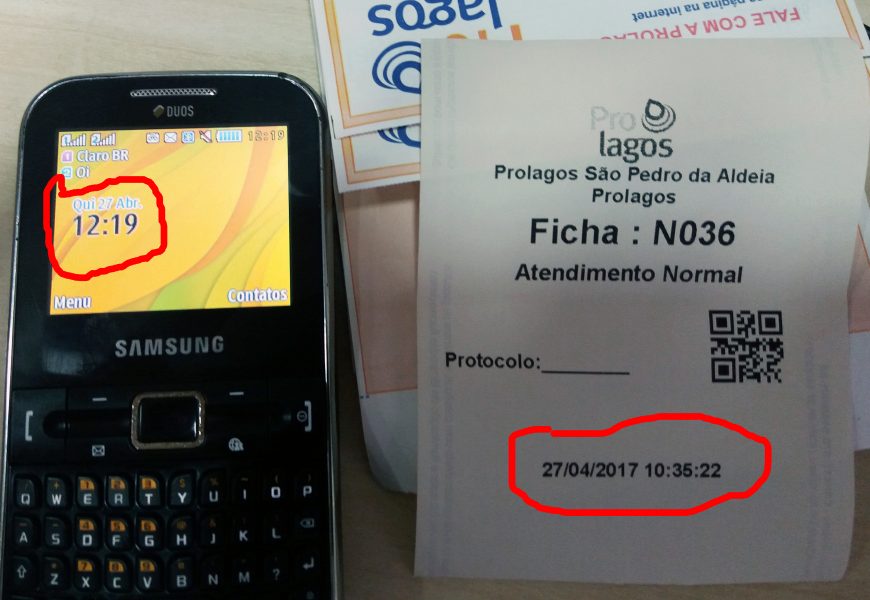 PROLAGOS NEGLIGENCIA ATENDIMENTO A USUÁRIO EM LOJA DE ATENDIMENTO