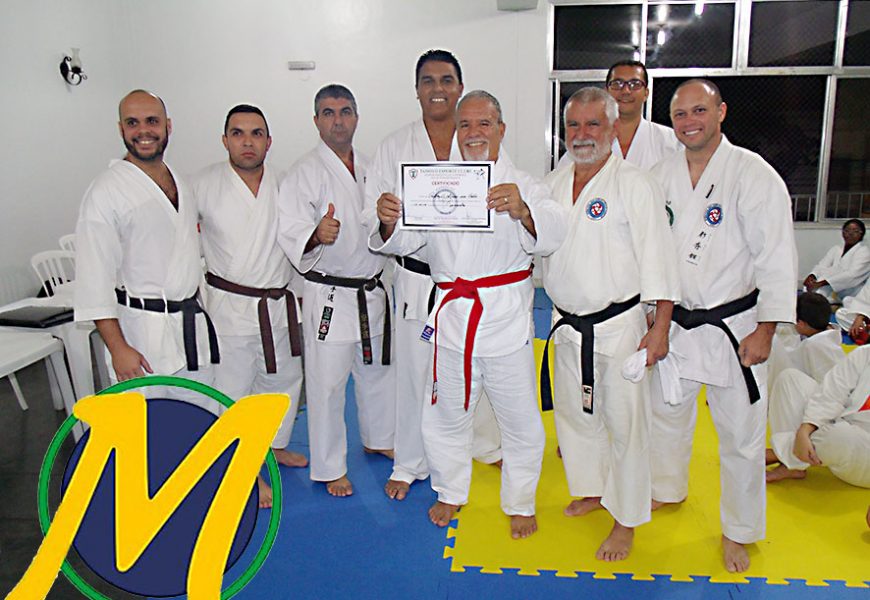 TAMOYO ESPORTE CLUBE REALIZA EXAMES DE FAIXA DE KARATÊ