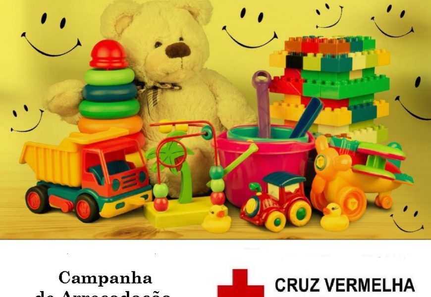 CAMPANHA DE ARRECADAÇÃO DE BRINQUEDOS DA CRUZ VERMELHA DE SÃO PEDRO DA ALDEIA