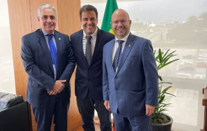 Secretário Aquiles Barreto vai a Brasília buscar recursos para ampliar o Programa Integra Rio